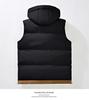 Men's Korean Style Hooded Thickened Cotton Vest for Autumn/Winter - Trendy, Warm Youth Outerwear.