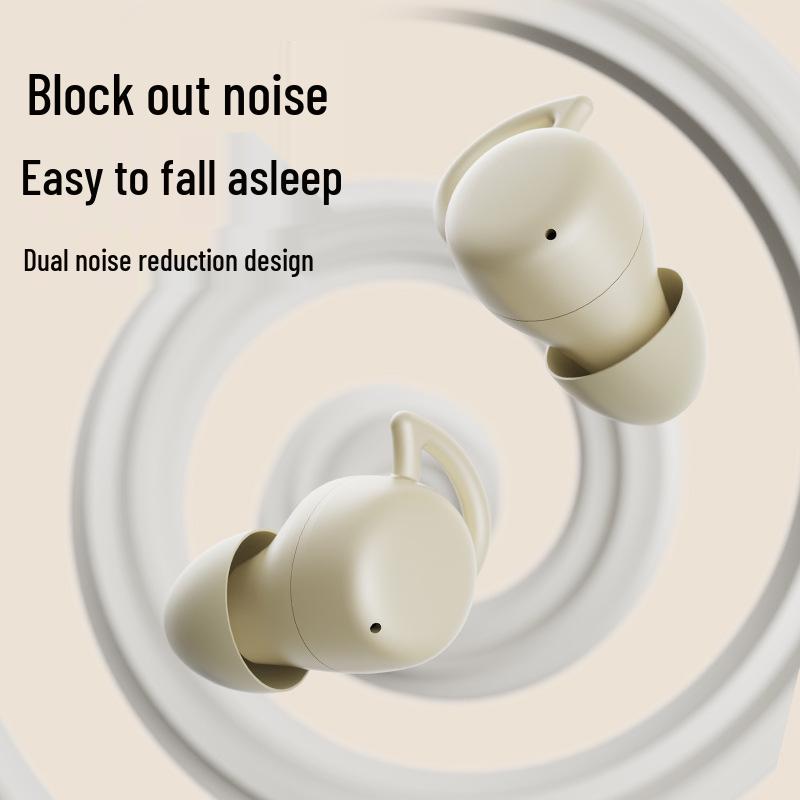 Smart Digital Display Noise-Cancelling Bluetooth Earphones for Sleep and Sports