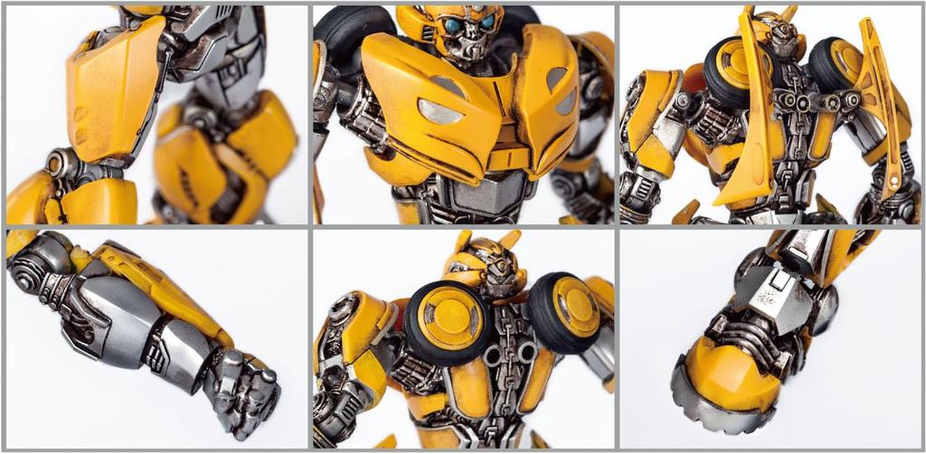 Doyusha 6 Approximately 9cm Plastic Model Kit SK06 Transformers/Bumblebee No. B-127 Bumblebee, Tall, (Robot)