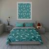 Skeletons and pawprints. Bedding Duvet cover sets Duvet covers Pillowcases gifts (1 * Duvet Cover 2 * Pillowcases, without duvet insert)