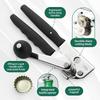 Stainless Steel Multifunctional Professional Manual Can Opener Craft Beer Grip Bottle Opener Kitchen Gadgets