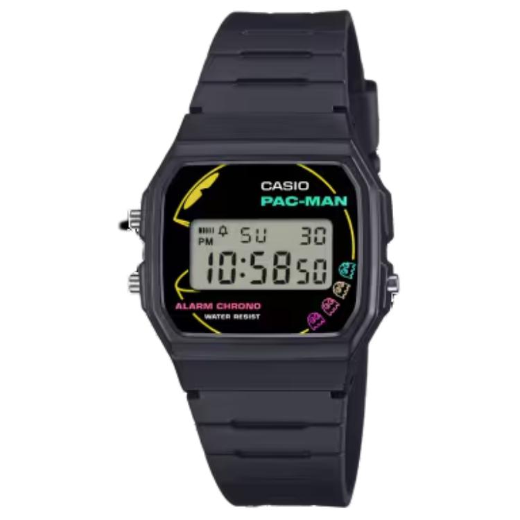 CASIO Quartz Movement Resin Strap Watch Unisex Gray Dial F-91WPC-1AJR Gray Dial