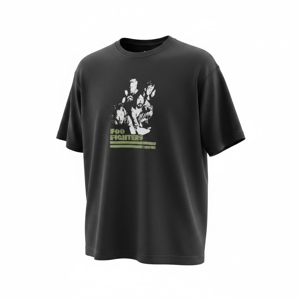 Foo Fighters 2007 European Tour 2 sided T Shirt Unisex Size Medium A843 M