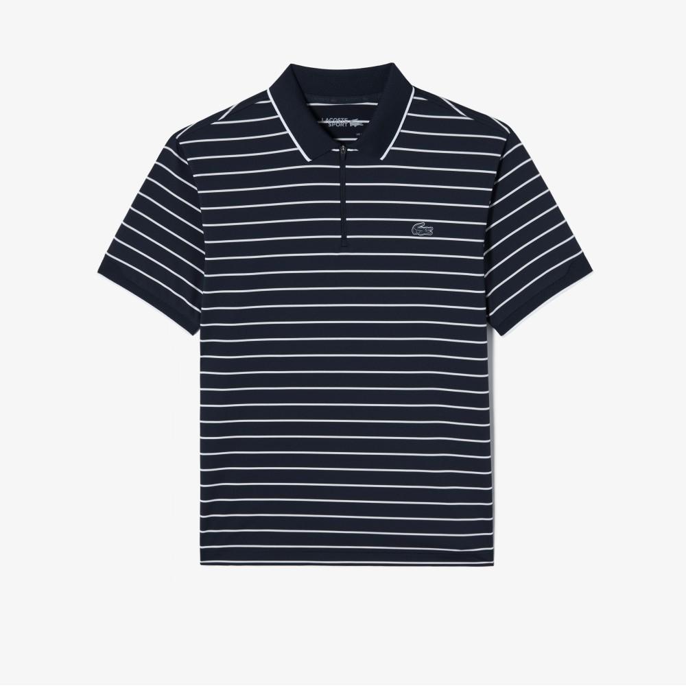 [lacoste] Men's Half-Zip Polo Shirt DH419E-56G166