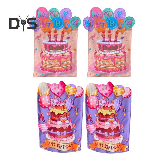 2 Pcs Chair Covers Colorful Cartoon Print Reusable Washable Classroom Birthday Back-to-School Party Decor Chair Seat Decoration Chair Back Cushions