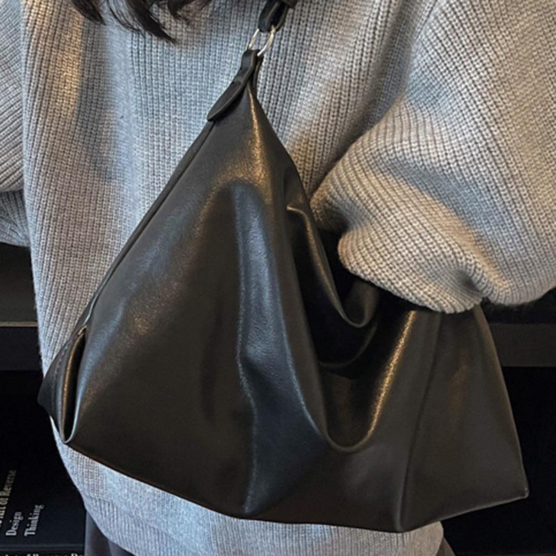 Persönlichkeits-Faulenzer-Stil Tragetasche Winter Neu Große Kapazität Lässig Mode Lässig Umhängetasche