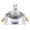 Aluminum Ceiling Spotlight GU10 MR16 Ceiling Lamp Base Energy Saving Downlight LED Angle Adjustable Rotating Indoor Lighting