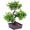Artificial Bonsai Simulation Green Plants for Home Decoration Faux Potted Plants for Office and Garden No Maintenance Required