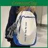 Modern College Nylon Backpack With Waterproof Feature And Internal Storage