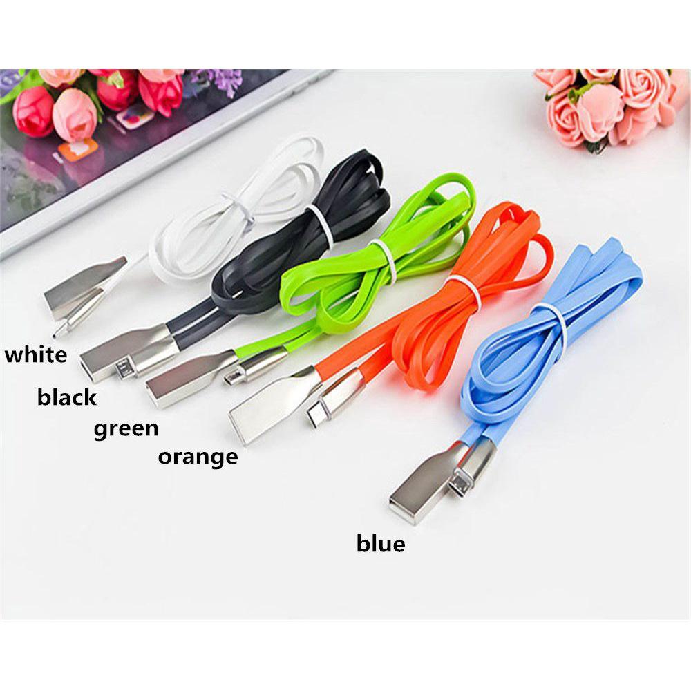 

Premium Quality Smooth Portable Micro Usb Fast Charger Flat Data Sync Cable For Android Phones For Android зелений