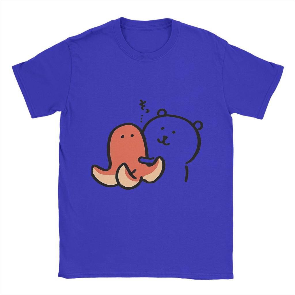 Joke Bear   Cotton T Shirt For Men Summer   Cotton  Vintage T Shirts O-Neck Hip Hop Tee Shirt Plus Size Loose Clothing