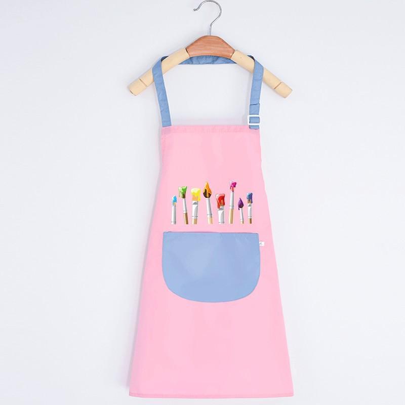 Waterproof Kids' Art Smock Apron for Boys - Kindergarten to Art Students