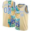 Hawaiian Coconut Tree Theme Vest  Custom Basketball  Casual Cool Streetwear Tank
