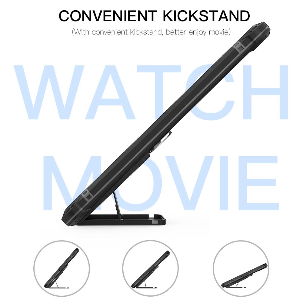 SHELLBOX For iPad Air 11 (2025)/(2024) Case IP68 Waterproof Dustproof Shockproof Built-In Screen Protector