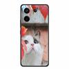 For Redmi Note 13 pro Case Pink Phone Case Fashion Silicone TPU Soft Back Cover Redmi Note 13 Pro Flower Capa 6.67" Cats Coque