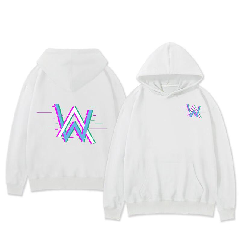 2025VINEY Alan Walker DJ Hoodie - Alan Walker Electronic Music - Faded Plaid Hooded Sweatshirt for Men - Alan Walker