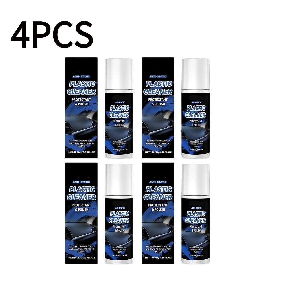 1-10PCS Car Plastic Refurbishment Agent - Interior Dashboard Cleaner & Anti-Wear Protector | 2-in-1 Renovation & Protection