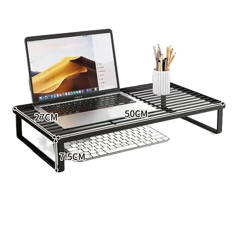 Bold Desktop Storage and Notebook Cooling Stand with Keyboard Tray