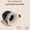 Anti-Glare Narrow Edge LED Wall Washer Spotlight for Living Rooms and Hotels