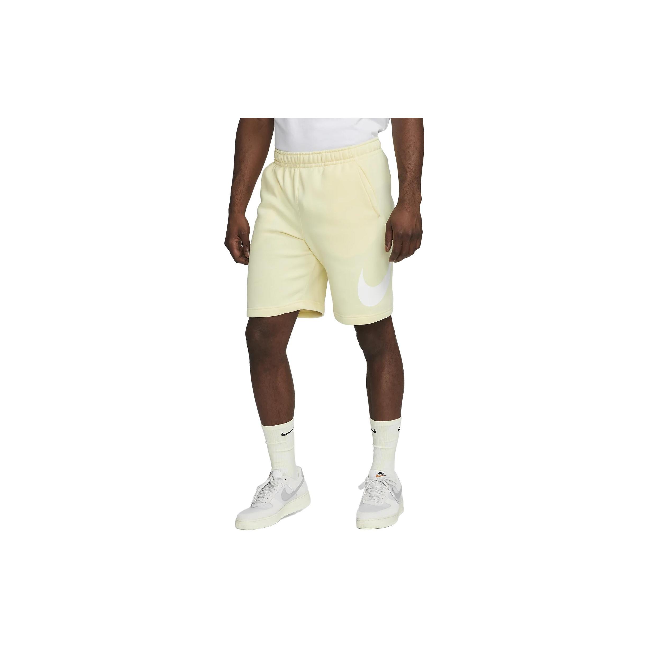 Nike Sportswear Club Shorts Yellow White Men s BV2721-744 S