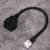 Diagnostic Cable, Qiilu 4 Pin To OBD2 Fault Code Reader Motorcycle Scanner Diagnostic Cable,