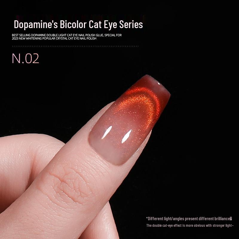 

Двухцветный гель-лак с блестками Дофаминовый леденец (Издание 2025 г.)