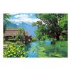 Epoch 300-Piece Jigsaw Puzzle Japanese Scenery Watermill in Azumino - Nagano (26×38cm) 25-143 Includ