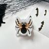 Stylish Acrylic Hair Clamps Halloween Claw Clip, Cute Headdress, Glitter Bat Pumpkin Cool Decorations Black Cat Spider Ghost Pattern Accessories
