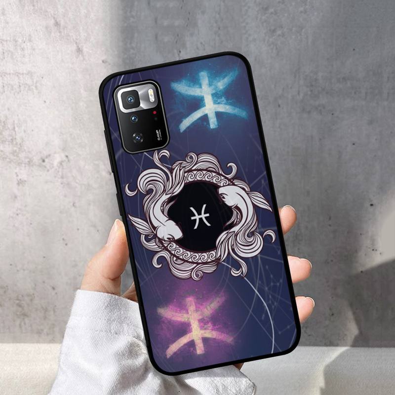Sternbild Fische Handyhülle für Redmi Note 8 7 9 4 6 pro max T X 5A 3 10 lite pro
