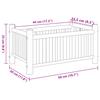 Plant Pot 50x30x25 Cm Bamboo