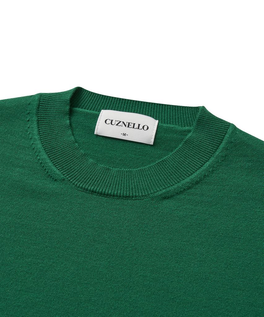 CUZNELLO Soft Touch Round Knit_Green