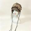 Wood Decoration Ethnic Stye Beanie Tassel Windproof Head Wrap Vintage Vintage Pullover Hat  Girls