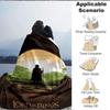 1 Stück Der Herr der Ringe Decke Leichte Flanell-Kuscheldecke für Sofa, Bett, Reise, Wohnzimmer, Büro, Couch, Stuhl und Bett