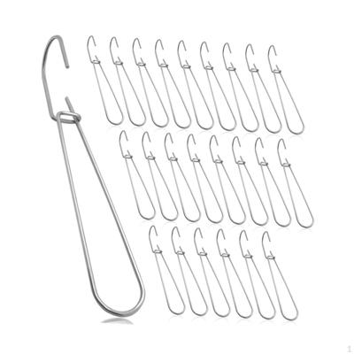 24x Sewing Pattern Hanging Hooks Hanger Storage Paper for Garment