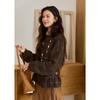 Mishow Women's Retro Wool Blend Loose Knit Sweater