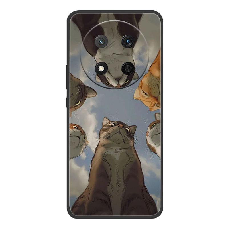 Case For Honor X9c Magic 7 Lite 5G Protective Cover Silicone Soft TPU Back Cover Casing For Honor X60 Pro Magic7Lite Phone Funda