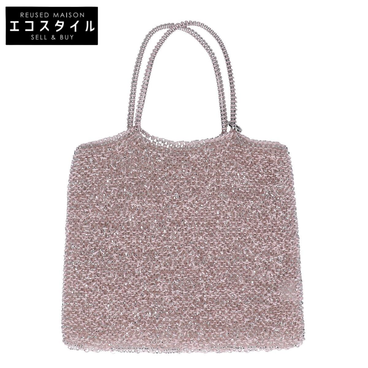 

ANTEPRIMA [Excellent Condition] BGS047057 Standard/Square Large Tote Bag Powdery Pink SilverUsed