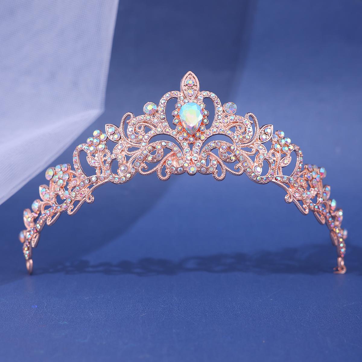 

Серебряный цвет, хрустальные диадемы и короны, стразы, диадема для выпускного, Корона для женщин, свадебные аксессуары для волос, ювелирные изделия, корона, подарок