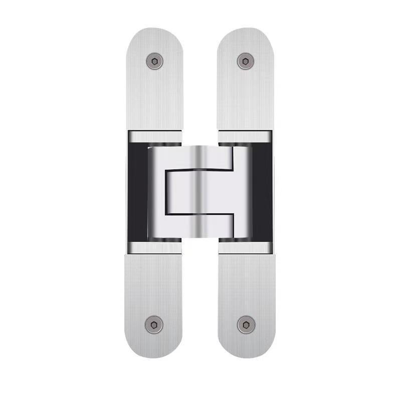 Three-Dimensional Adjustable Concealed Door Hinge for Hidden and Folding Doors