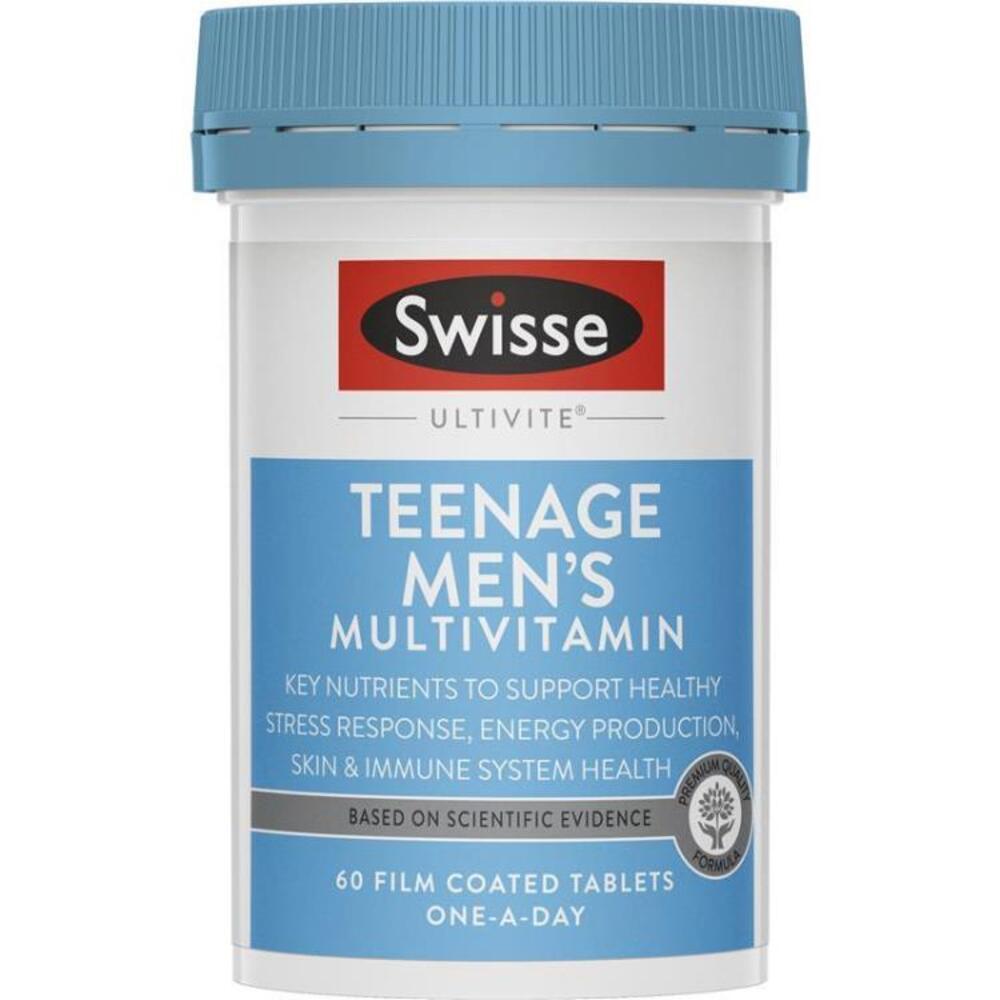Swisse Teenage Ultivite Mens Multivitamin 60 Tablets
