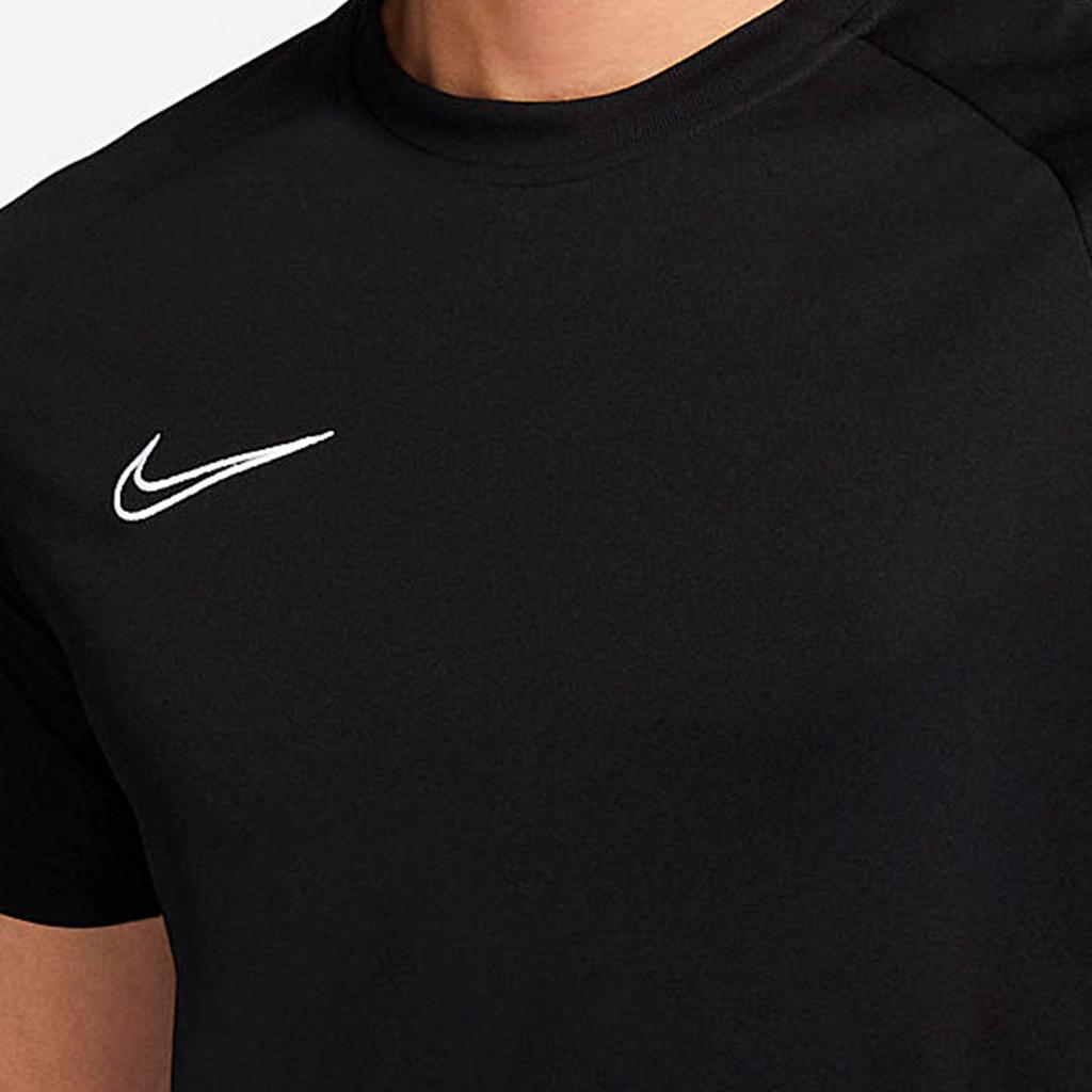 Nike Dri-Fit Solid Logo Performance Crew-Neck T-Shirt Men Tops Black DB6587-011