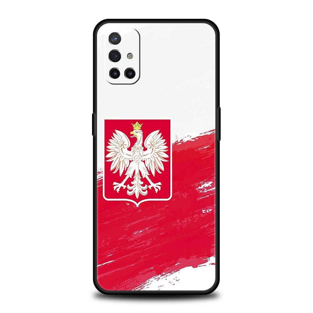 

polish flag Phone Case For OnePlus 15 13 12 11 10 Pro 13T 13R 12R 9 8T 8 7 7T 9R Nord 2T CE 2 3 4 5G Soft Cover OnePlus 7