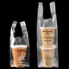 Miaojiayi Transparent Double Cup Carrier Bags