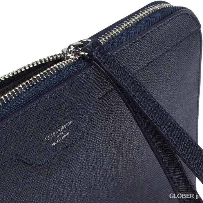 [Pelle Morbida] Clutch Bag Capitano CA011 BLK Black Free Size