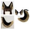 Wolf Dog Dress up Costume Halloween Animal Costume Animal Ears Headband, Animal Tail, for Girl Cosplay Halloween Party