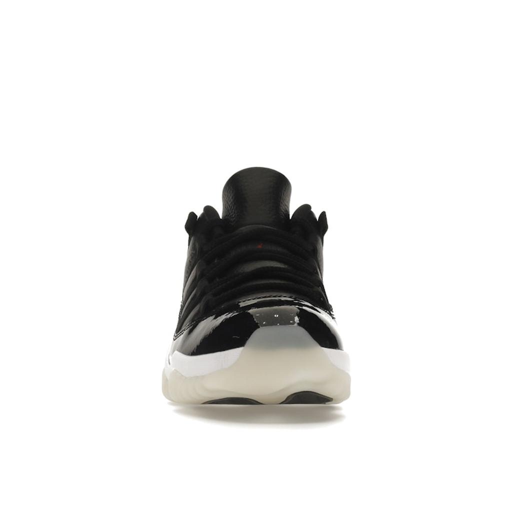 Air Jordan 11 Retro Low 72-10 Unisexové tenisky Černá Gym-Red Bílá AV2187-001