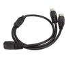 Flexible Sound Connecting Cable Plug and Play DIN 5 Pin Y Splitter  Sound Equipment