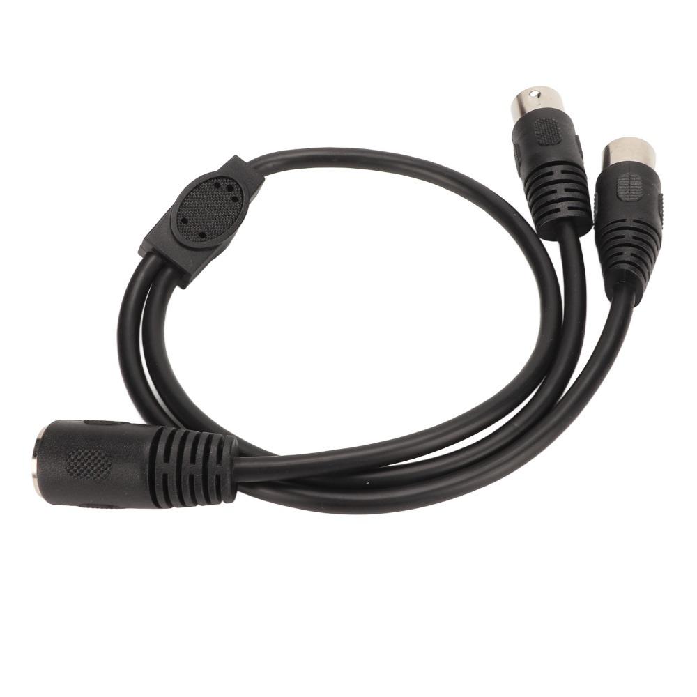 Flexible Sound Connecting Cable Plug and Play DIN 5 Pin Y Splitter  Sound Equipment