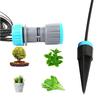 10 Head Drip Irrigation Kit Automatic Watering System Quick Connect Emitters Hose Timer for Garden Greenhouse Potted Plants