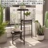 Flower Flower Garden 3 Easy To Bonsai Pot Living Balcony Stand, Indoor, Stand, Rack, Tiers, Step-Shaped, Assemble, Adjustable, Shelf, Holder, Indoor,